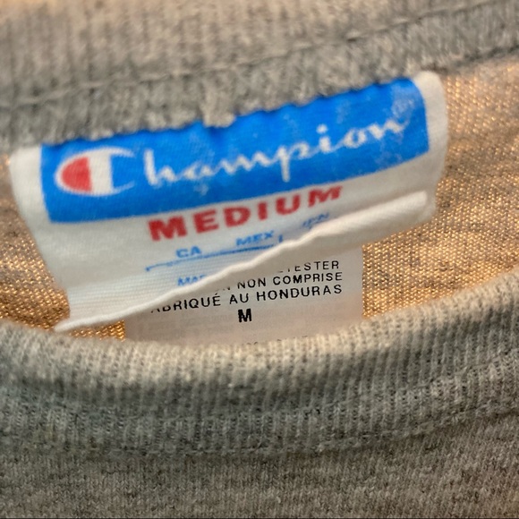 Champion Stitched Logo Tee Size Medium - Picture 3 of 3